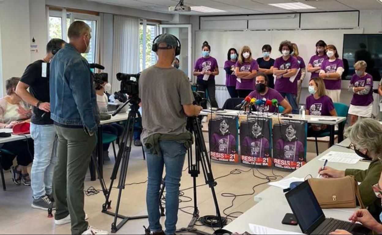 Trabajadoras de residencias de Gipuzkoa denuncian que la situación es «indecente e inhumana»