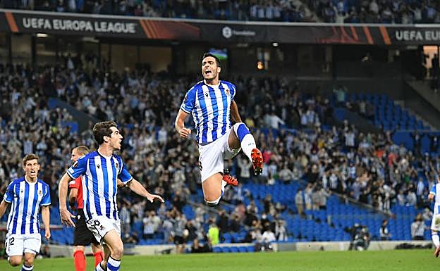 Mikel Merino: «Nos llevamos un punto más que merecido»