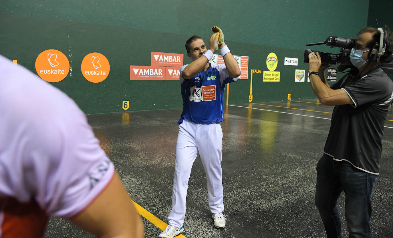 Fotos: Aimar Olaizola se despide del Atano III