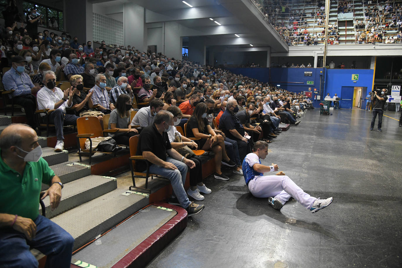 Fotos: Aimar Olaizola se despide del Atano III