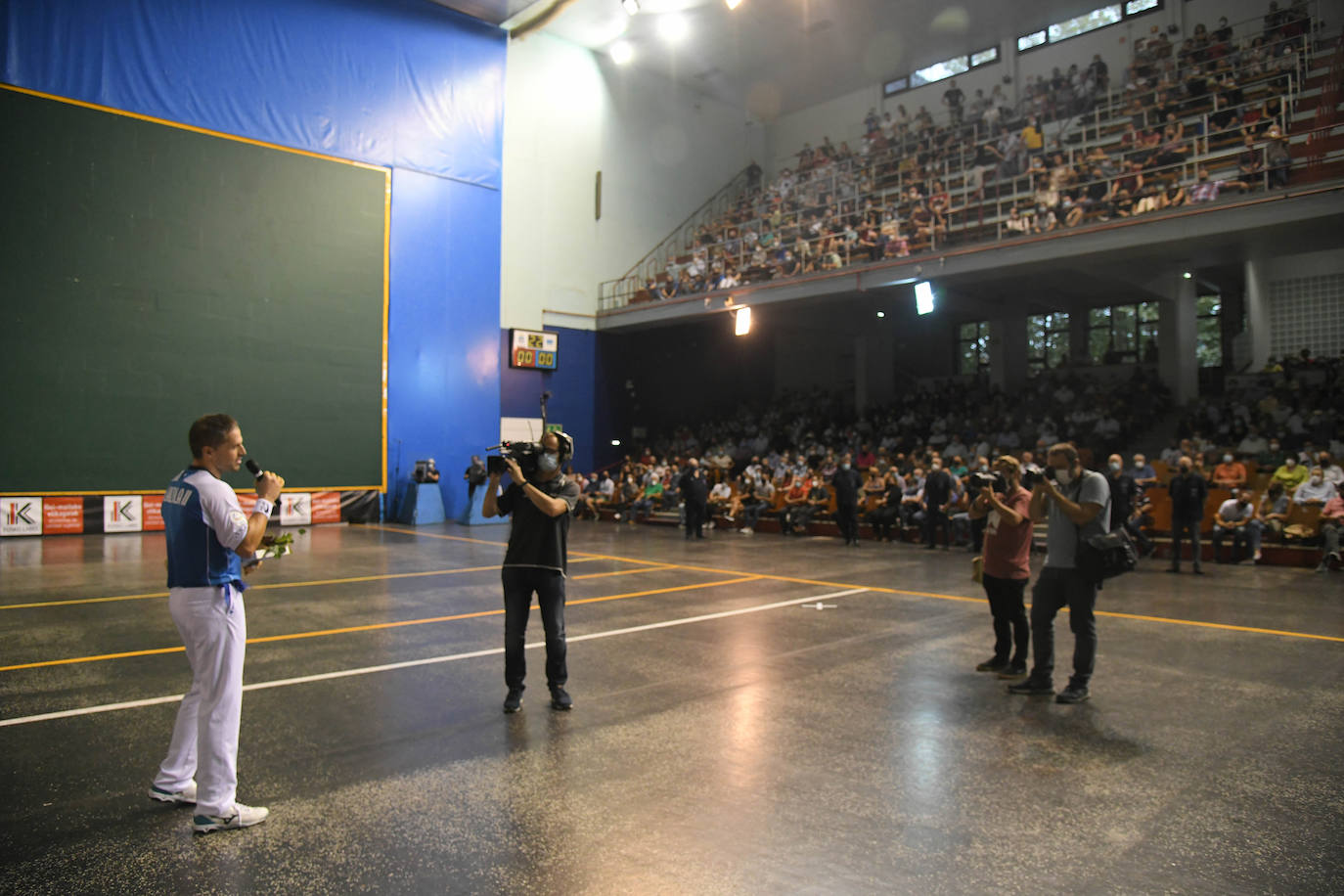 Fotos: Aimar Olaizola se despide del Atano III