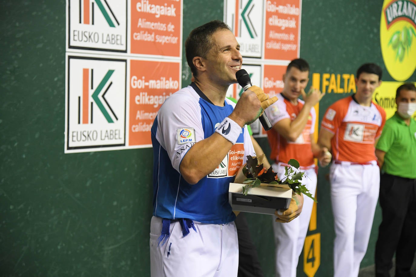 Fotos: Aimar Olaizola se despide del Atano III