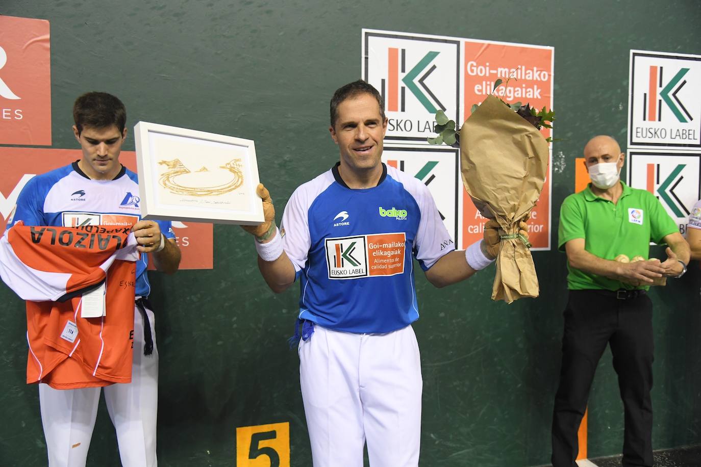 Fotos: Aimar Olaizola se despide del Atano III