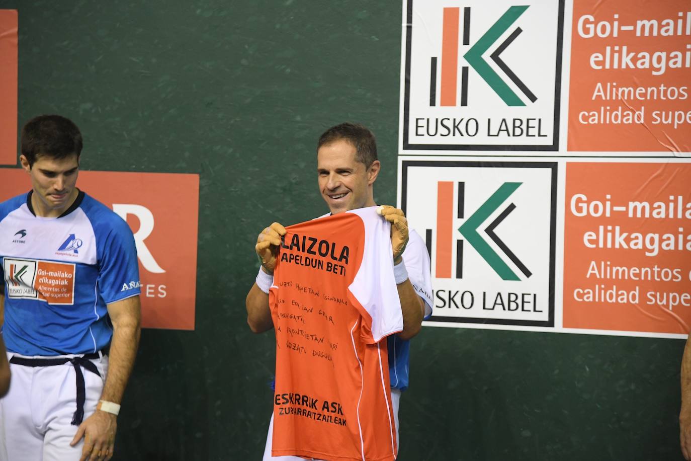 Fotos: Aimar Olaizola se despide del Atano III