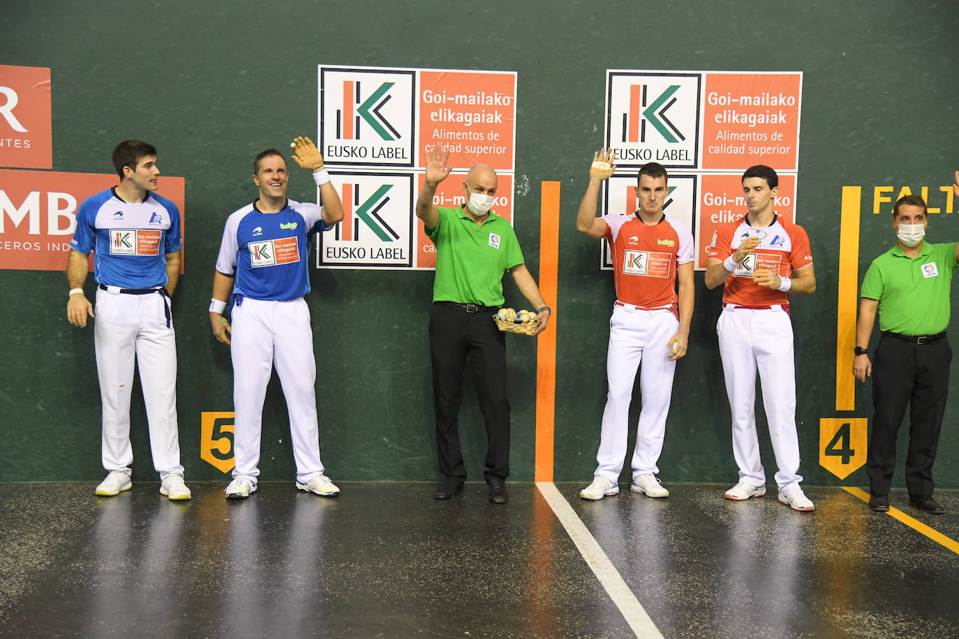 Fotos: Aimar Olaizola se despide del Atano III