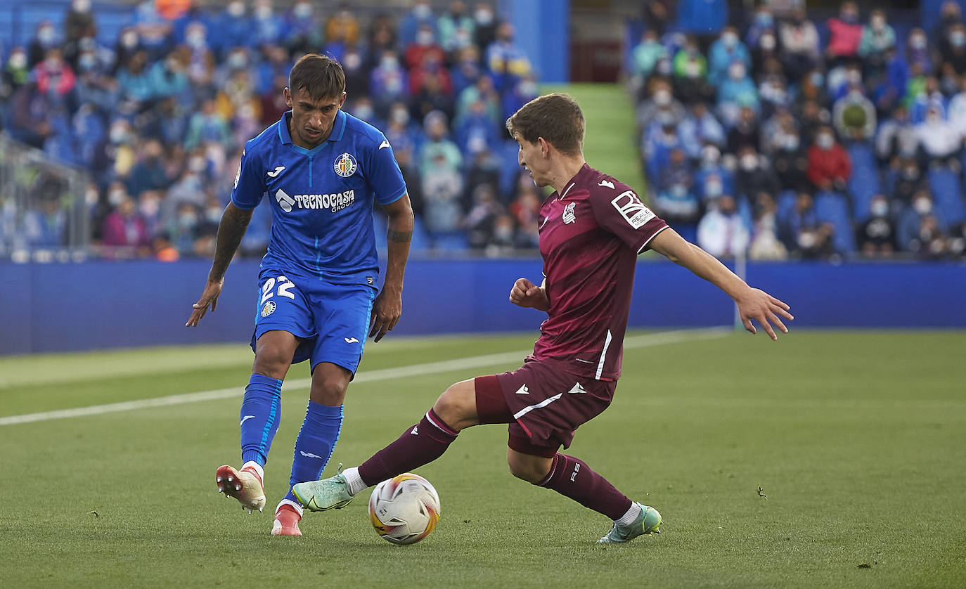 Fotos: Las mejores imágenes del partido entre el Getafe y la Real Sociedad