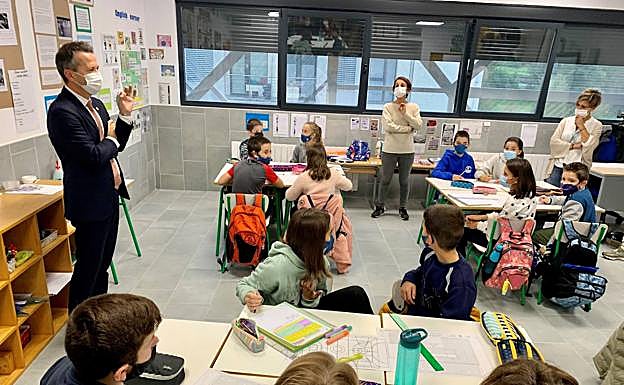 Los colegios vascos aplicarán desde el lunes un nuevo protocolo sanitario 