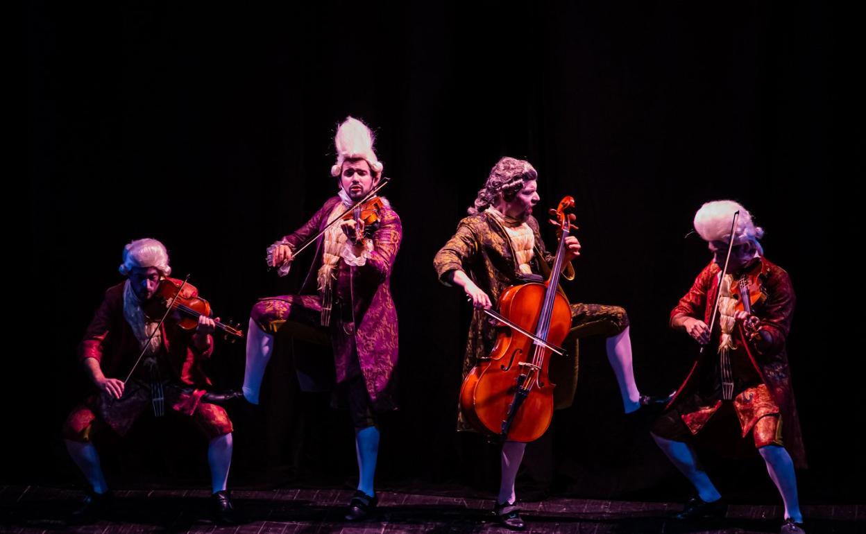 Un momento de la comedia musical 'Maestrissimo'.