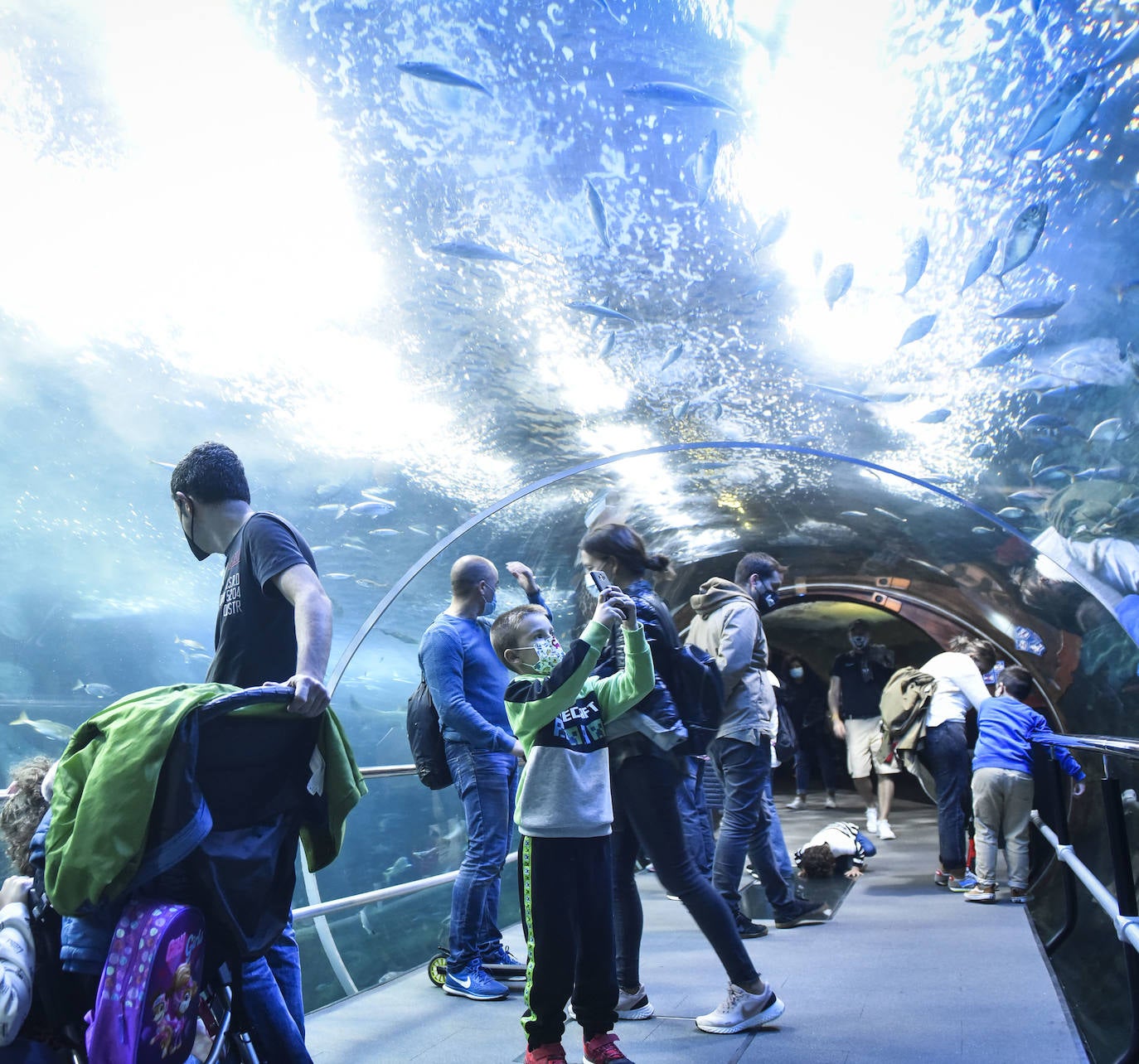 Fotos: Turistas llenan las calles y la hostelería de Gipuzkoa