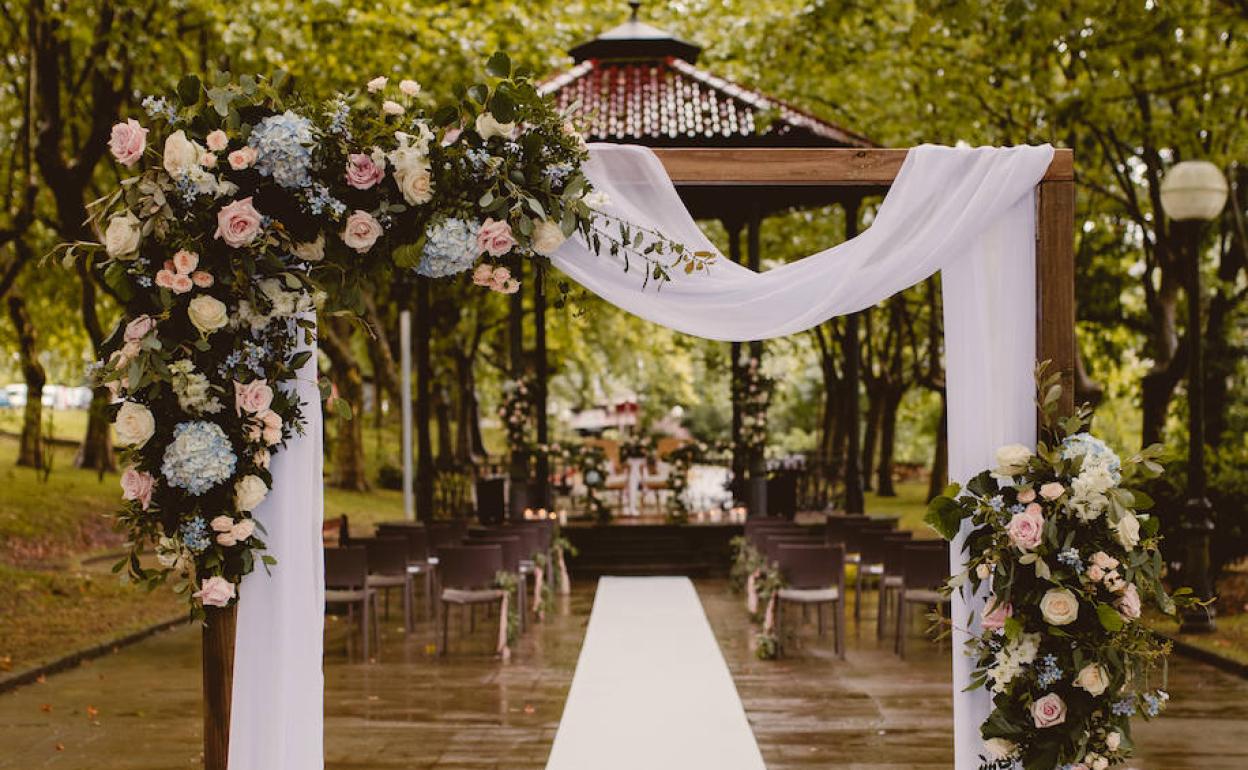 Decoración floral de 'El taller de los detalles'.