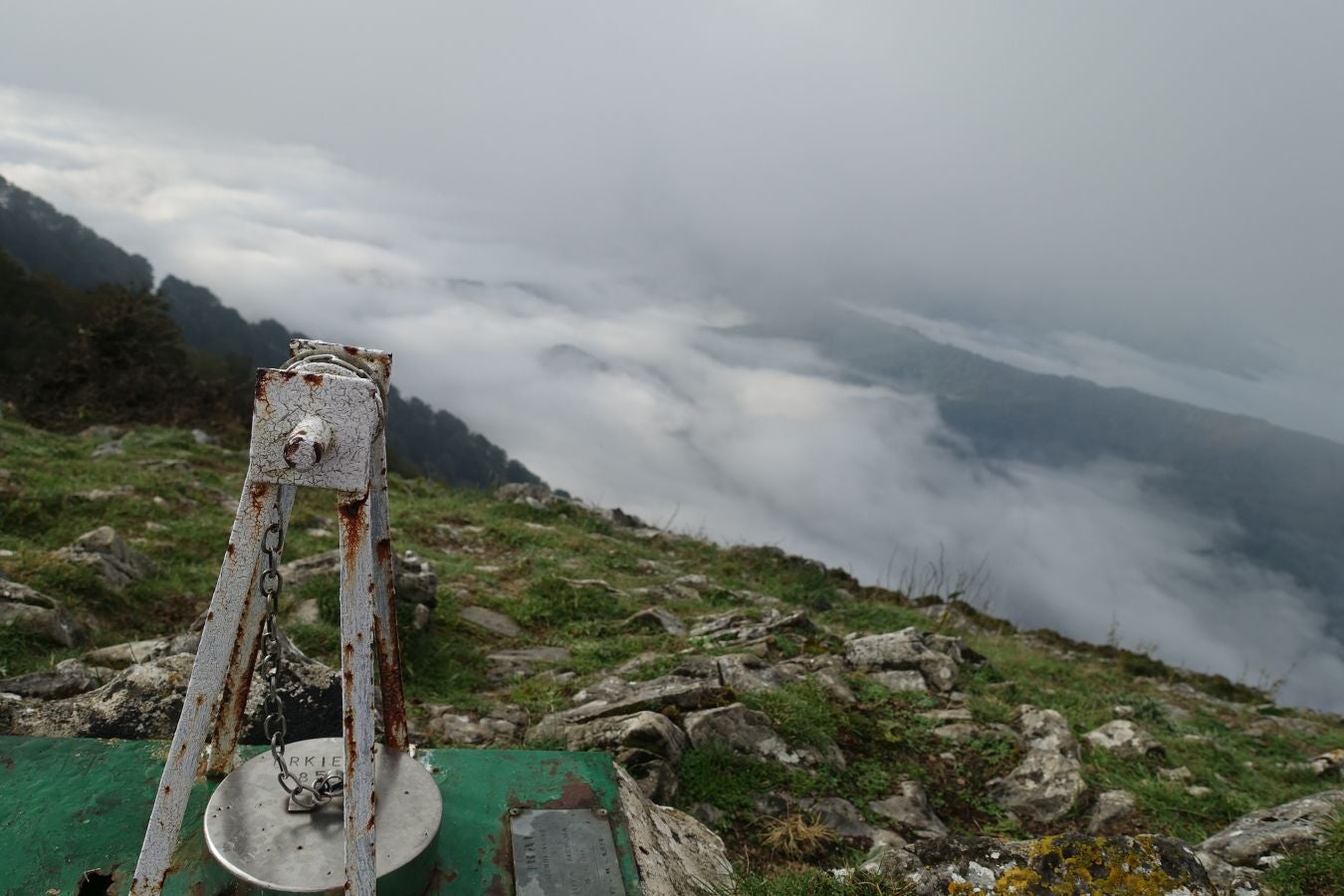 Fotos: Urkieta, sobre un mar de nubes