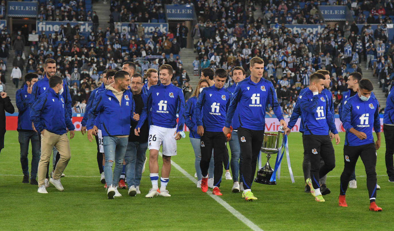 Fotos: Así ha sido la celebración de la Copa en el Reale Arena