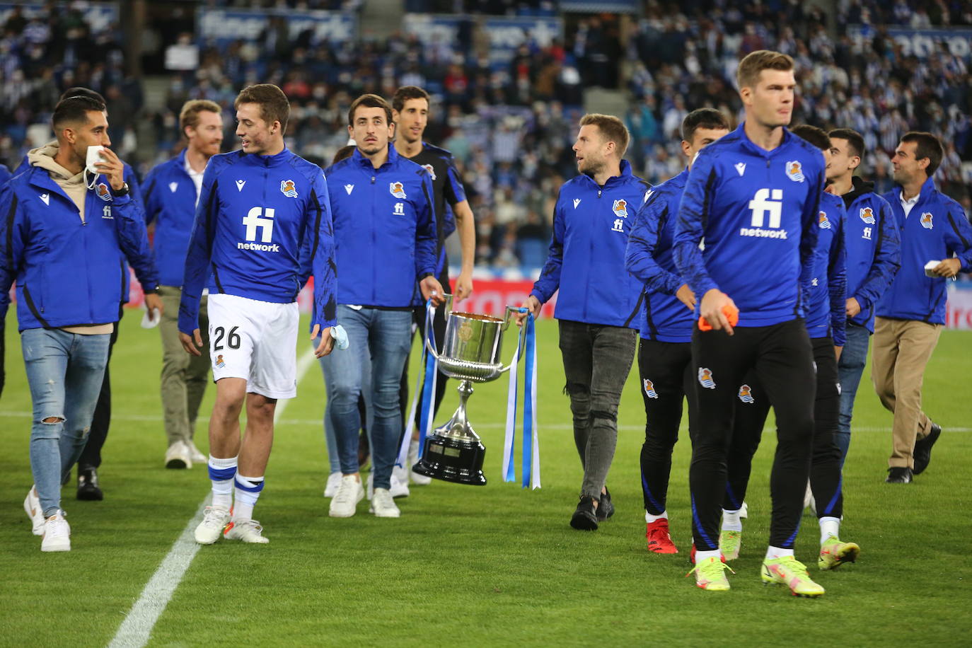 Fotos: Así ha sido la celebración de la Copa en el Reale Arena