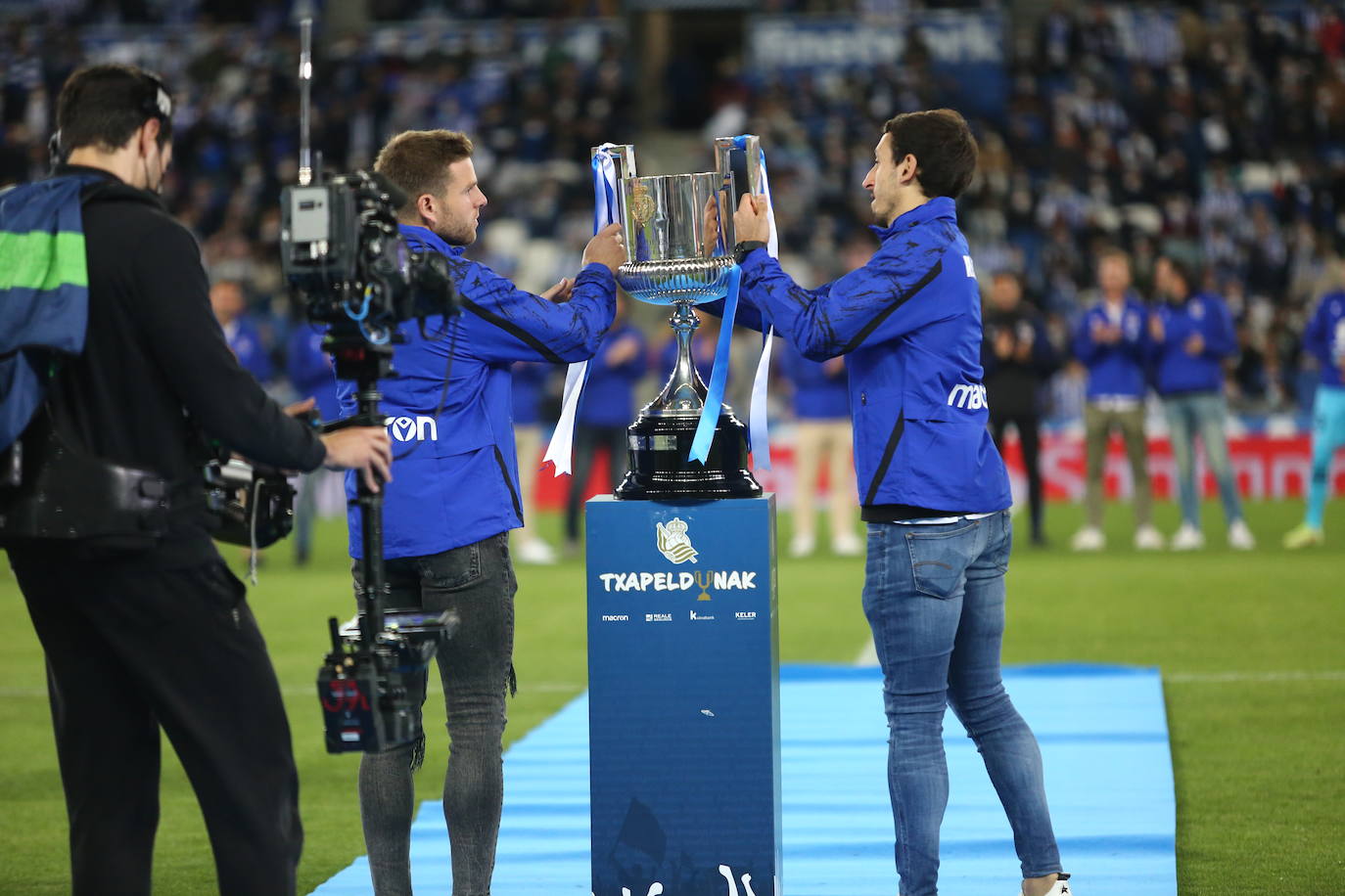 Fotos: Así ha sido la celebración de la Copa en el Reale Arena