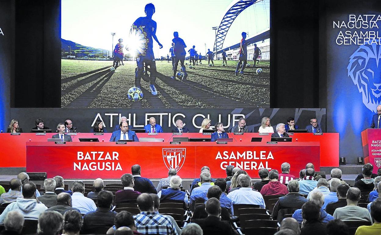 ültima asamblea general del Athletic. 