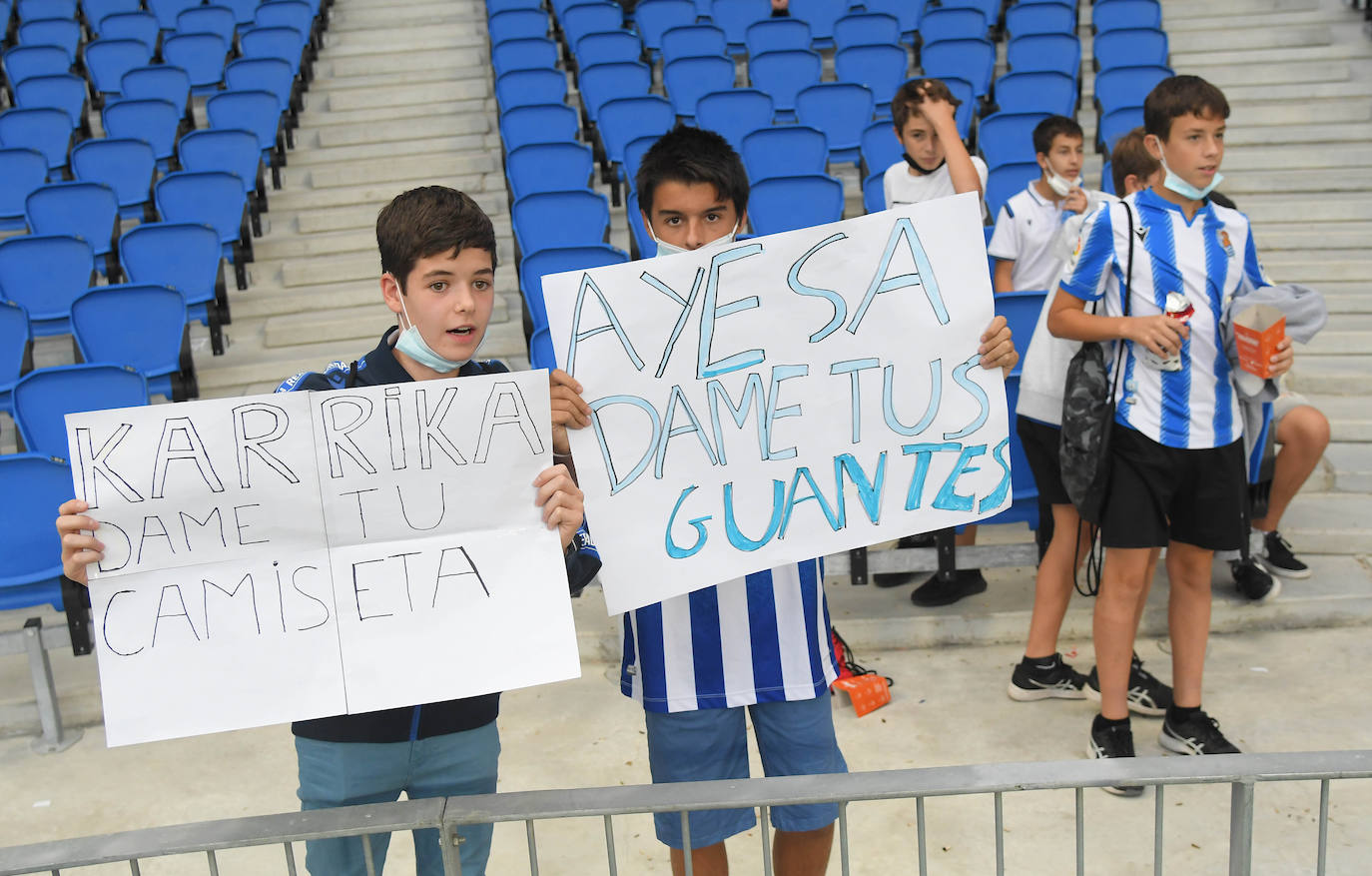 Fotos: Las mejore imáganes del partido entre la Real Sociedad y el Oviedo