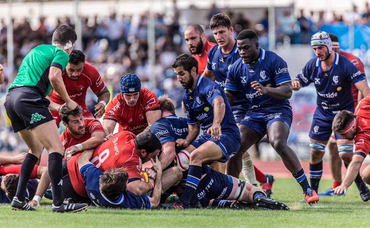 Los de Iñigo Marotias no lograron traerse la victoria de vuelta a Ordizia, ayer en Sevilla. 
