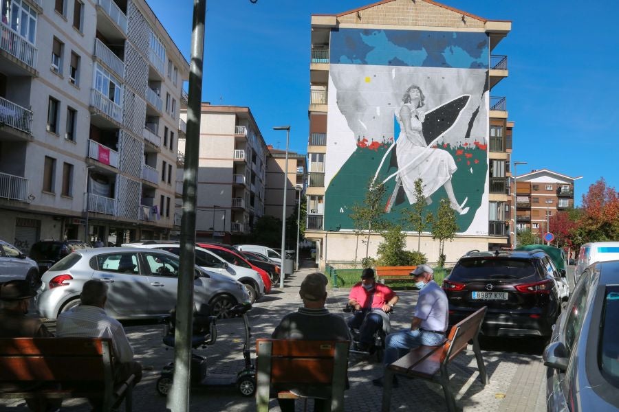 Fotos: Arte urbano en las fachadas de Altza