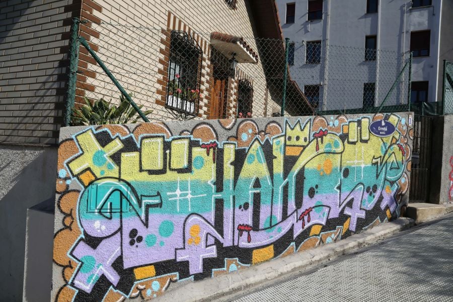 Fotos: Arte urbano en las fachadas de Altza