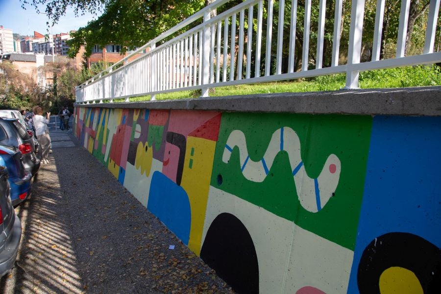 Fotos: Arte urbano en las fachadas de Altza