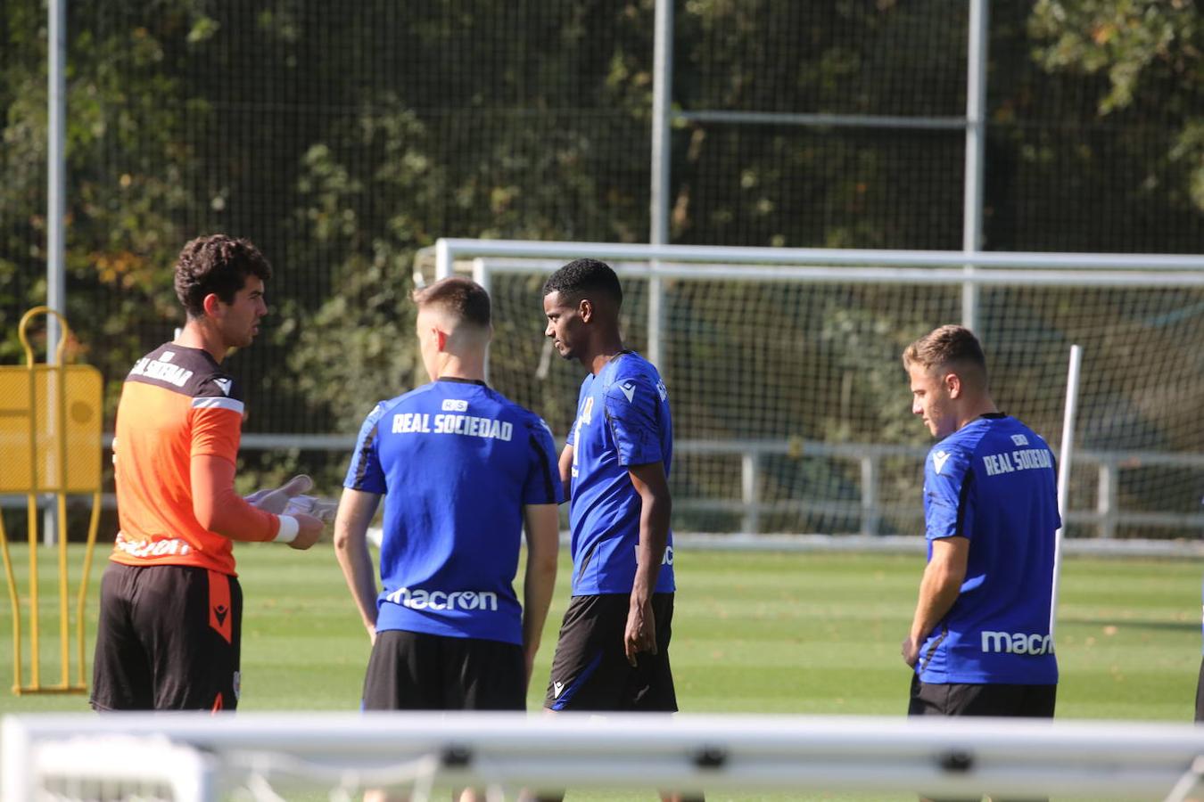 Fotos: Imágenes del último entrenamiento antes del choque contra el Sturm Graz