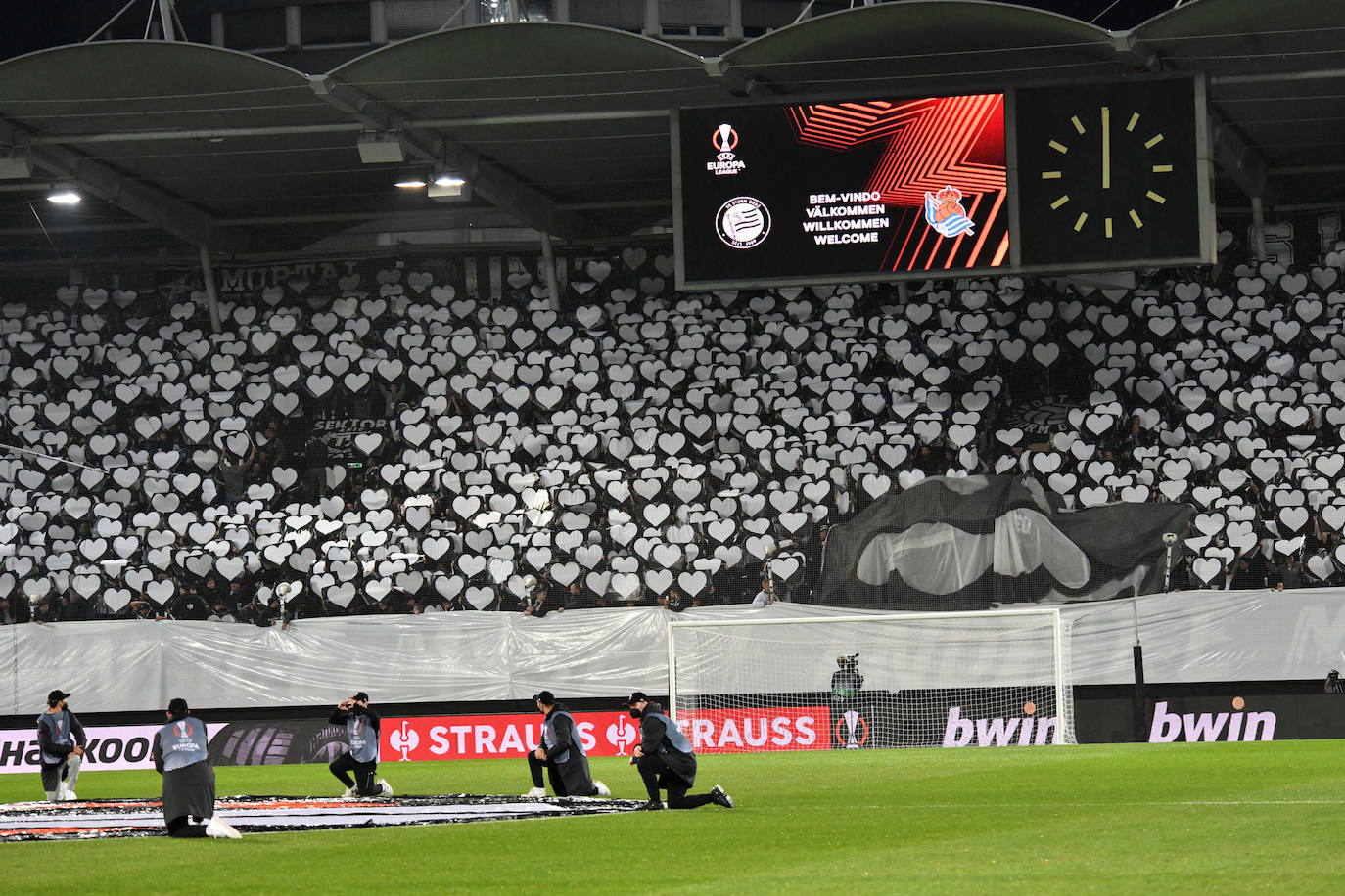 Fotos: Las mejores imágenes del partido entre el Sturm Graz y la Real Sociedad