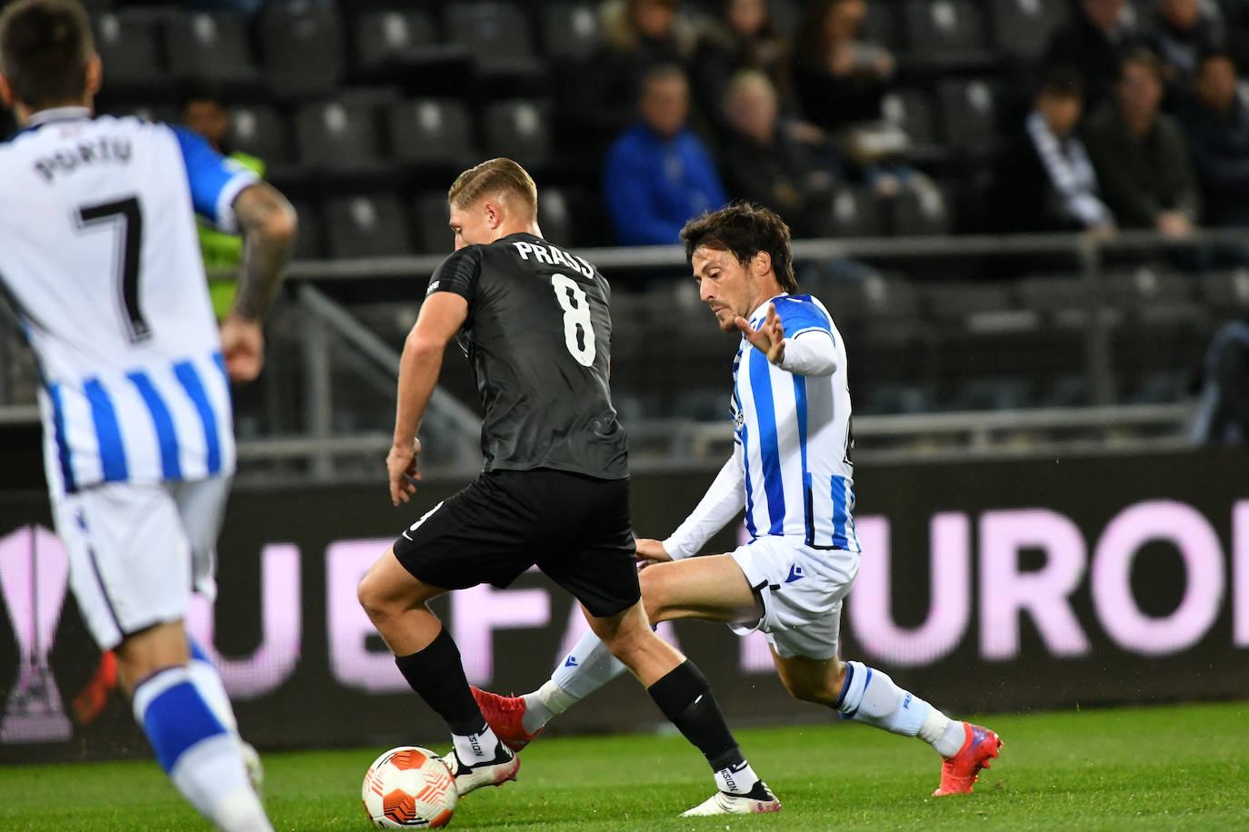 Fotos: Las mejores imágenes del partido entre el Sturm Graz y la Real Sociedad
