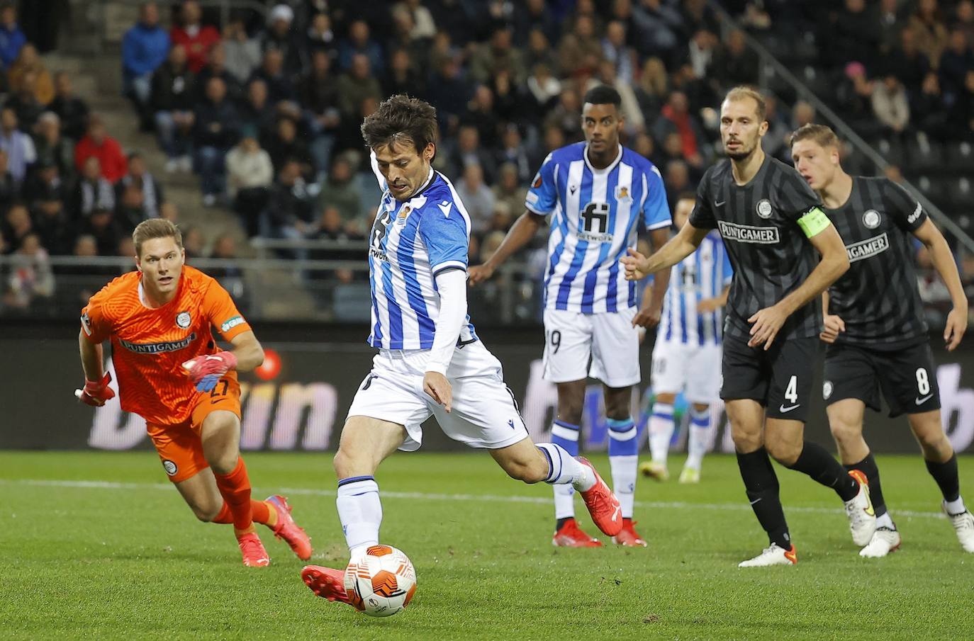 Fotos: Las mejores imágenes del partido entre el Sturm Graz y la Real Sociedad