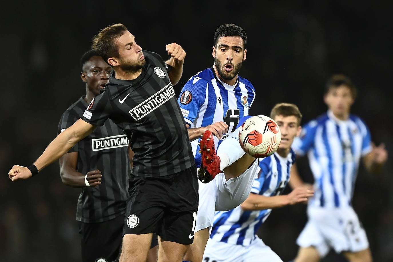 Fotos: Las mejores imágenes del partido entre el Sturm Graz y la Real Sociedad