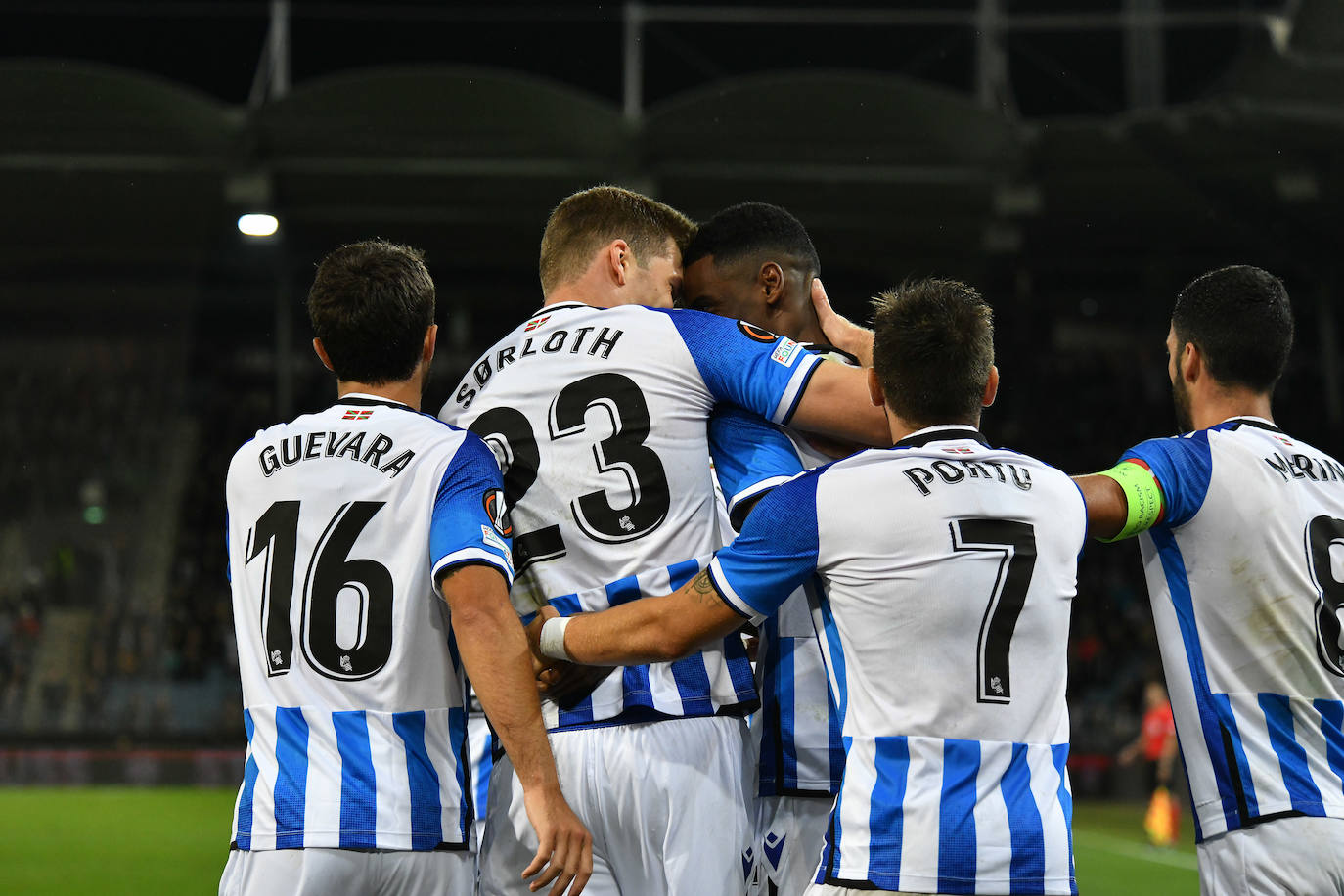 Fotos: Las mejores imágenes del partido entre el Sturm Graz y la Real Sociedad