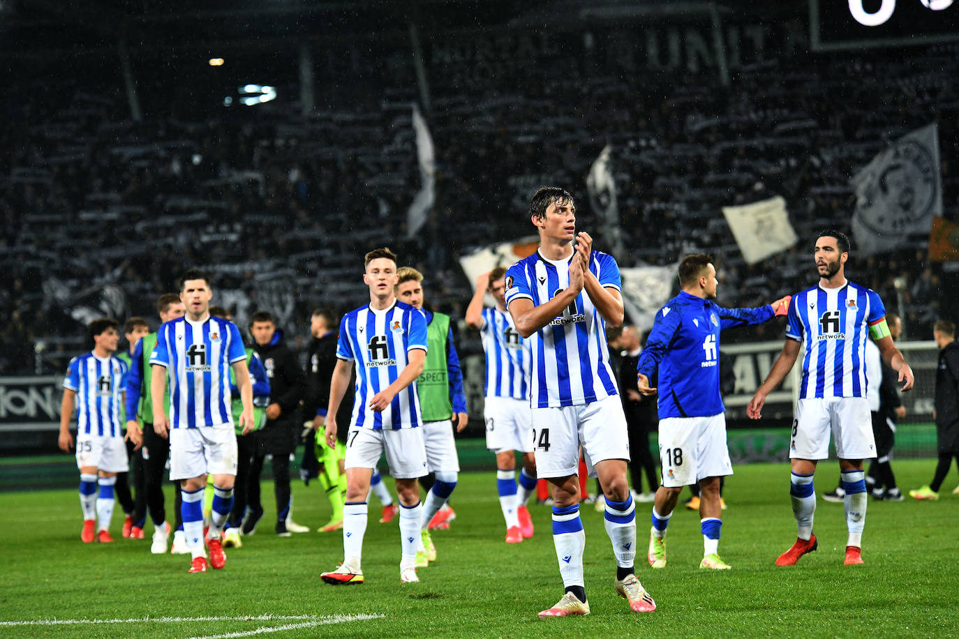 Fotos: Las mejores imágenes del partido entre el Sturm Graz y la Real Sociedad