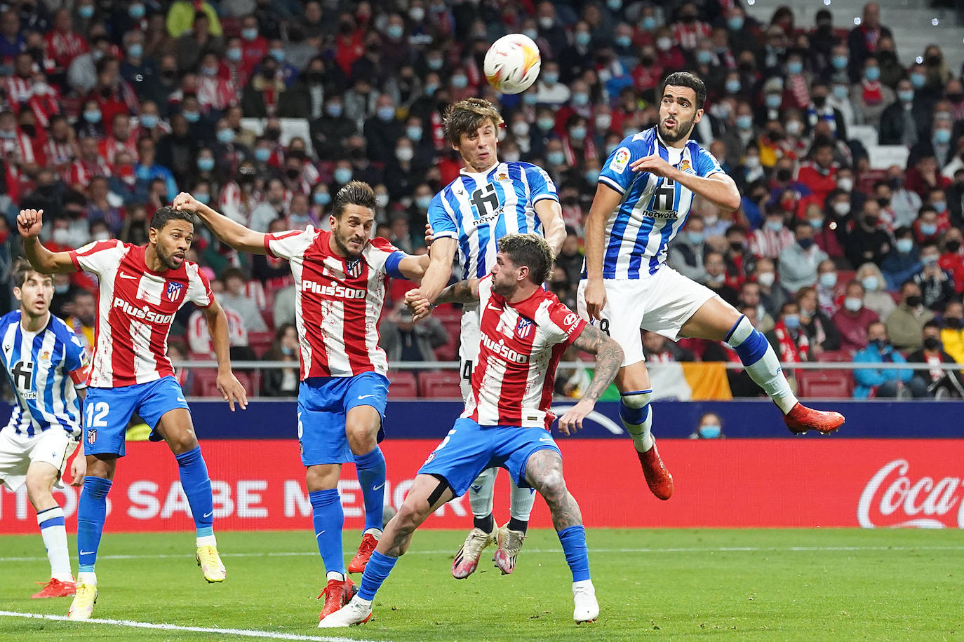 Fotos del Atlético de Madrid 2 - Real Sociedad 2
