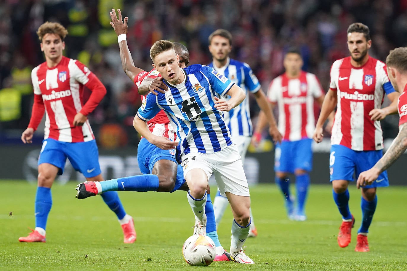 Fotos del Atlético de Madrid 2 - Real Sociedad 2