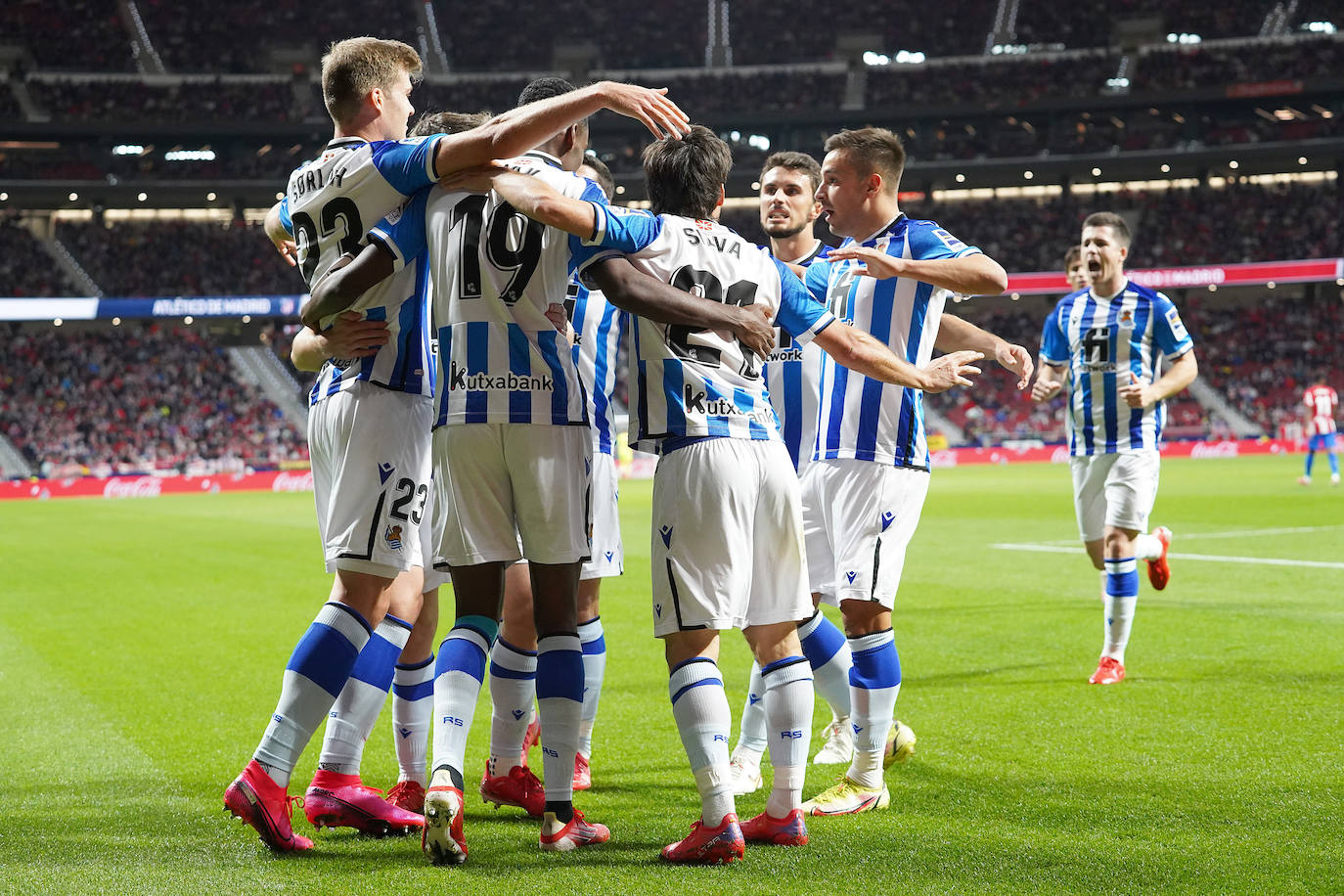 Fotos del Atlético de Madrid 2 - Real Sociedad 2