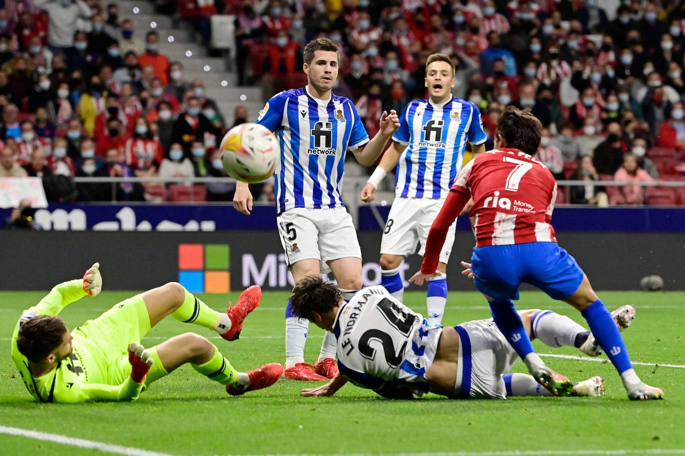 Fotos del Atlético de Madrid 2 - Real Sociedad 2