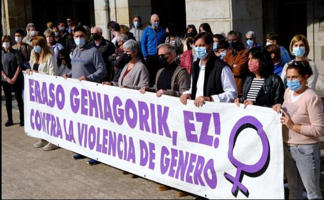 Concentración de repulsa este sábado en Zumarraga.