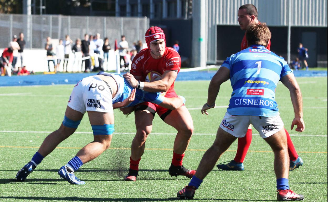 Rugby: Victoria trabajada de Ampo Ordizia ante el Cisneros