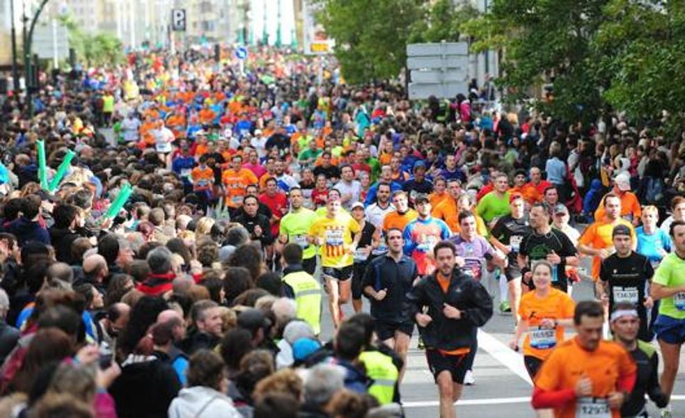 Cámara de meta de la Behobia-San Sebastián 2016