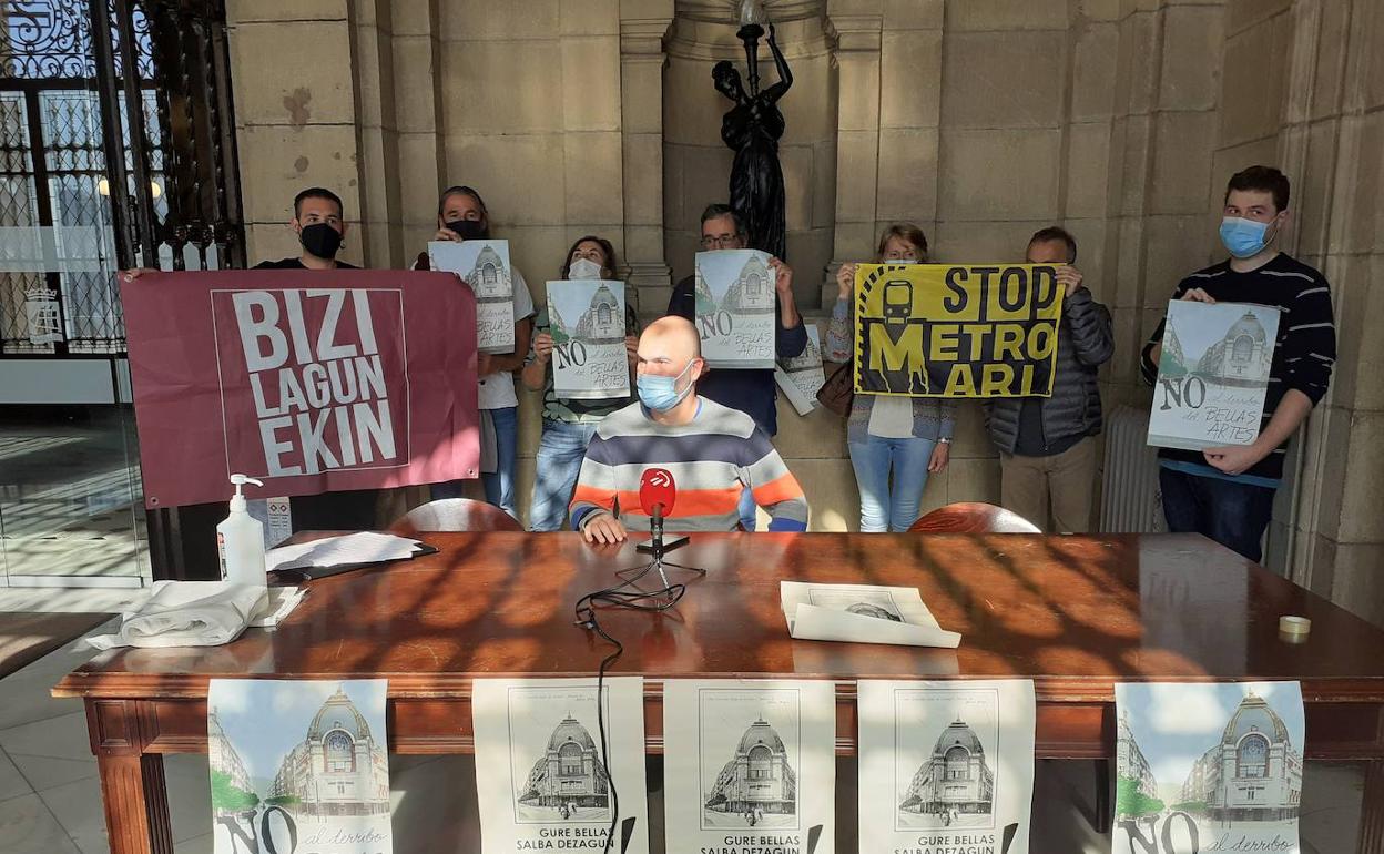 San Sebastián: Nueva manifestación «en defensa del Bellas Artes»