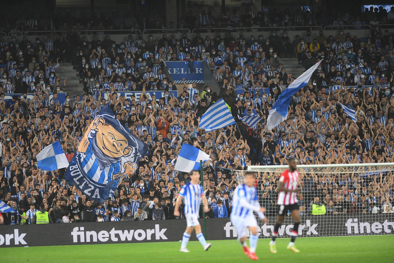 Fotos Real Sociedad - Athletic: Las mejores imágenes del derbi entre la Real Sociedad y el Athletic
