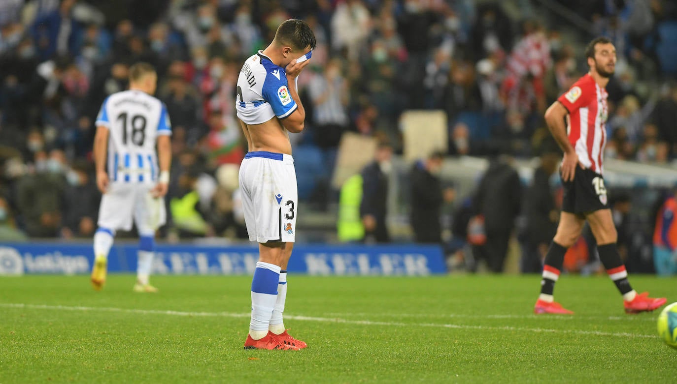 Fotos Real Sociedad - Athletic: Las mejores imágenes del derbi entre la Real Sociedad y el Athletic