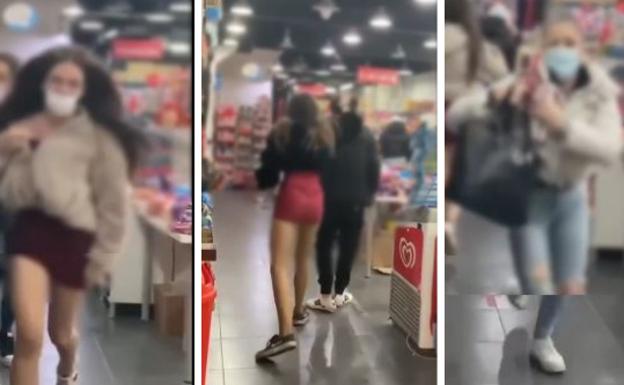 Las menores del robo en el 'chino' de Deusto pasan por comisaría