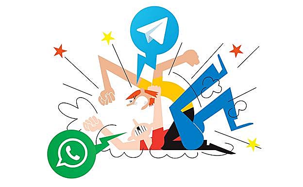 ¿Eres de Telegram o de WhatsApp?