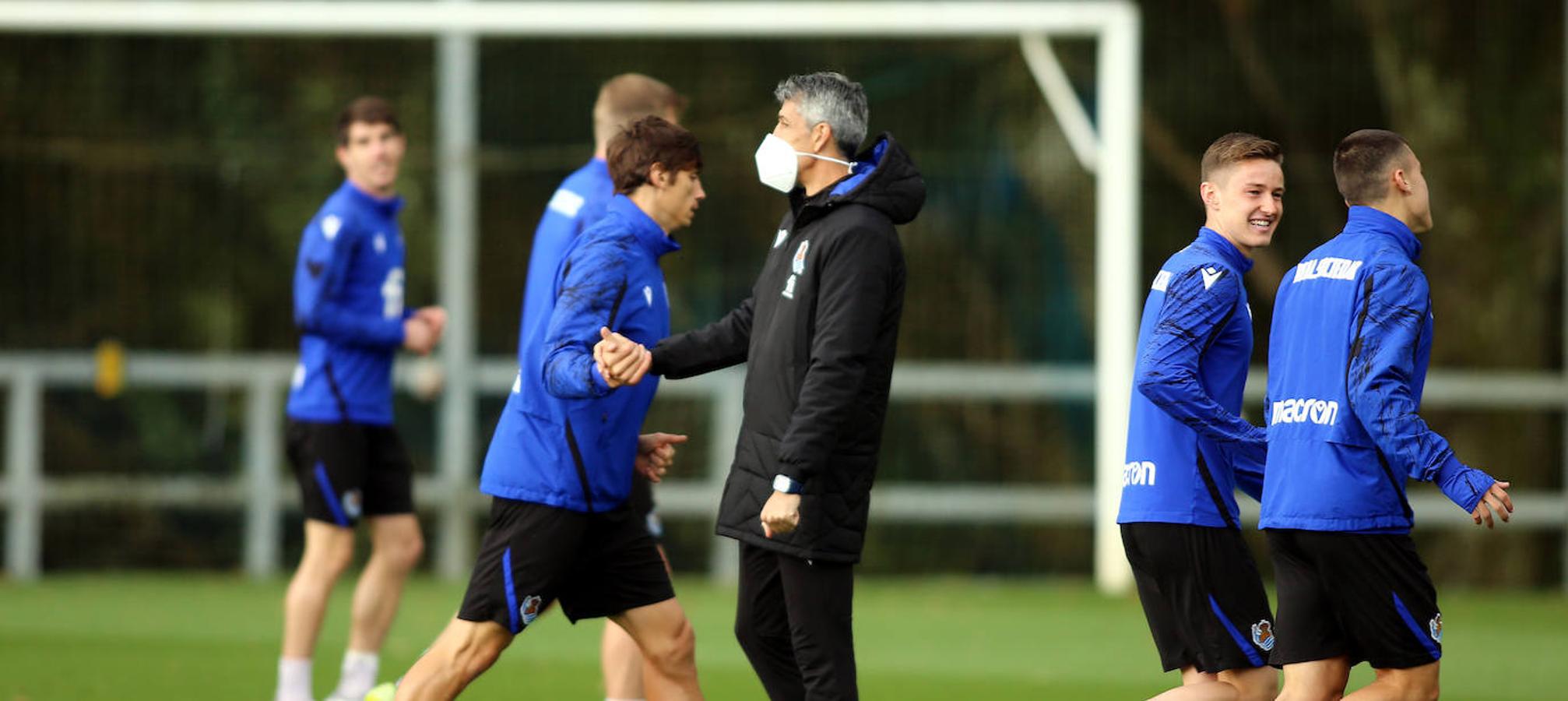 Fotos: La Real ya prepara el choque europeo contra el Sturm Graz