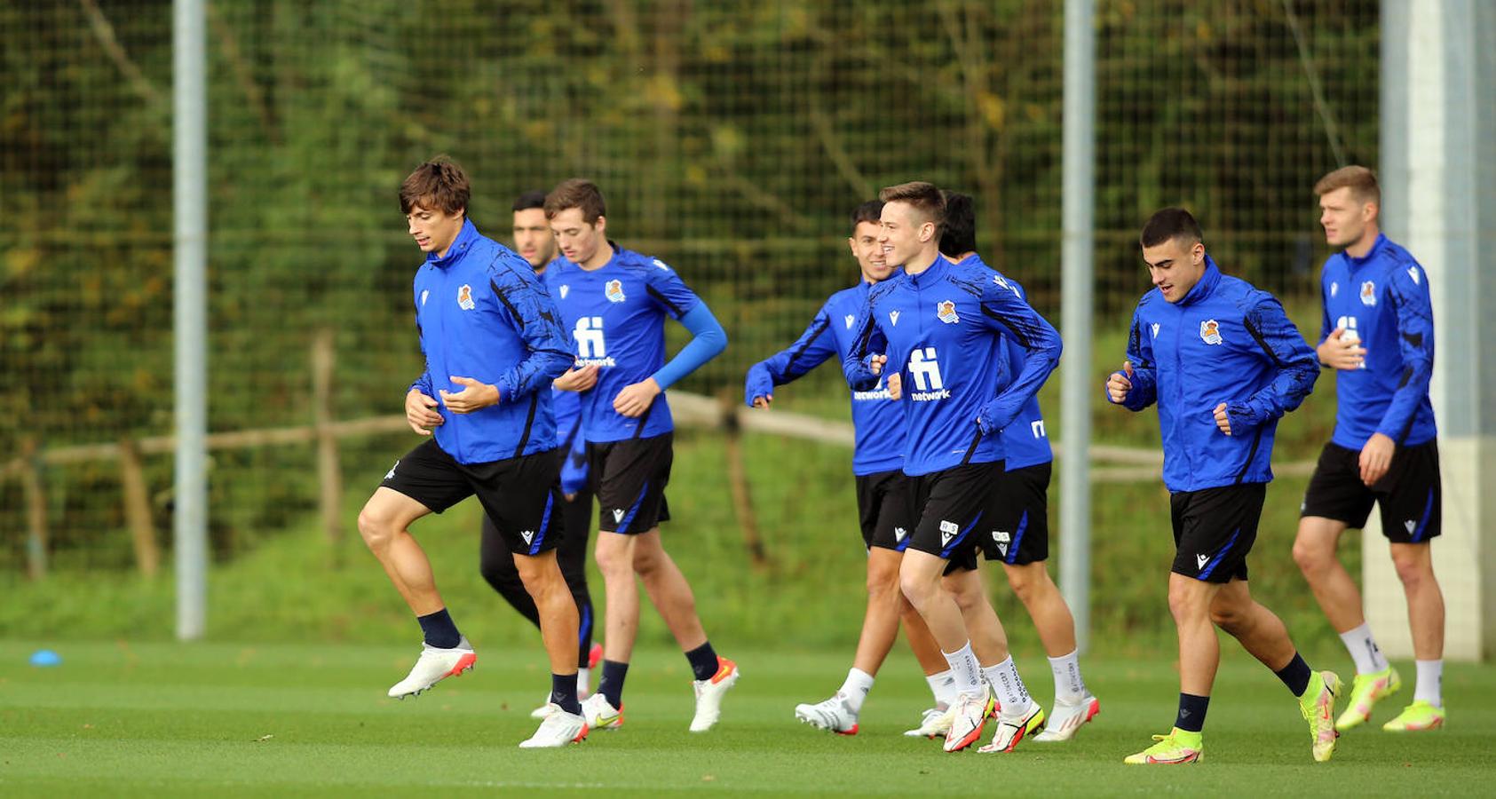 Fotos: La Real ya prepara el choque europeo contra el Sturm Graz
