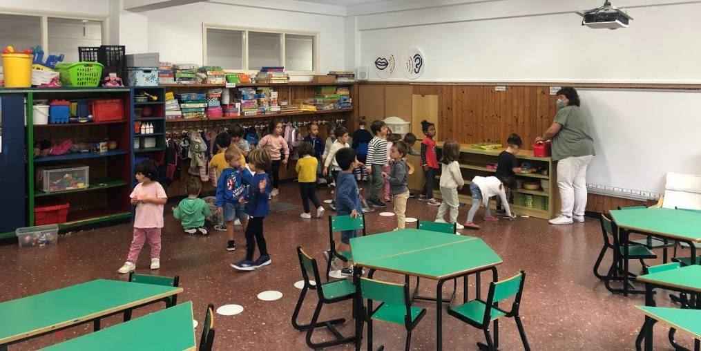 Alumnos de Educación Infantil.