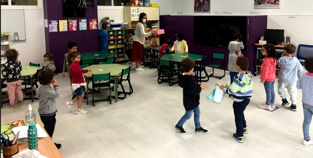 Alumnos de Educación Infantil.