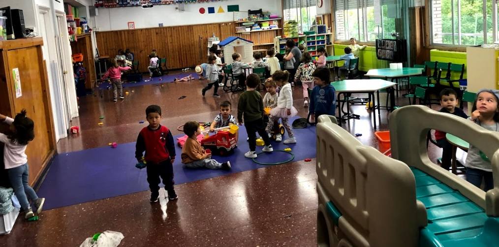 Alumnos de Educación Infantil.