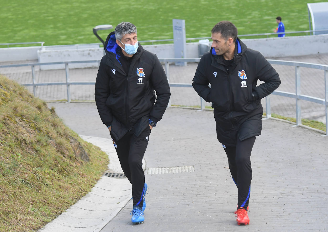 Fotos: Oyarzabal y Zubeldia, con problemas en el pubis, fuera de la lista para el Sadar