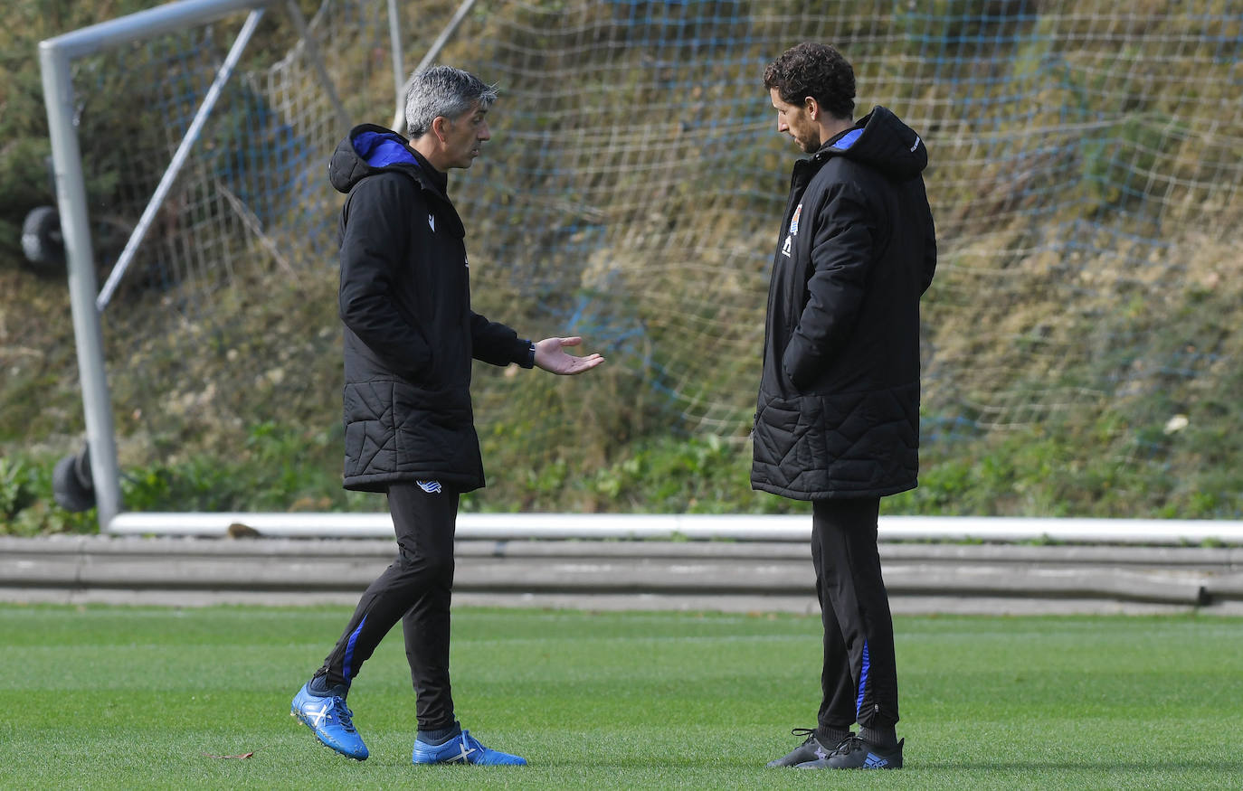 Fotos: Oyarzabal y Zubeldia, con problemas en el pubis, fuera de la lista para el Sadar